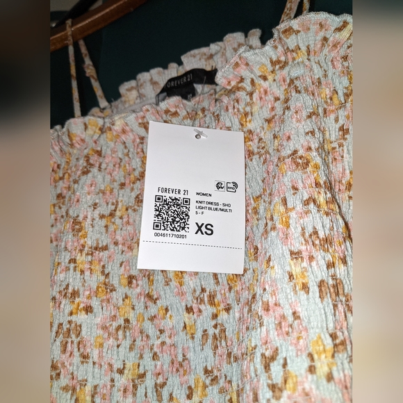 Light Blue Floral Dress Forever 21 - Picture 5 of 9